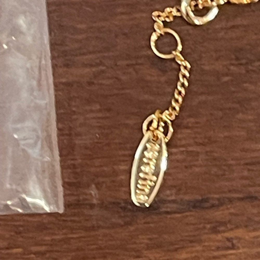 nwt serefina Gold and Yellow Enamel Fringe Bracelet - Picture 4 of 4